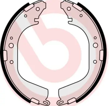 BREMBO S56532 Комлект тормозных накладок