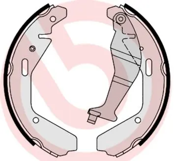 BREMBO S79502 Комлект тормозных накладок