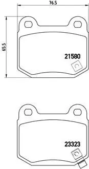 Brembo P56048 Колодки тормозные, комплект