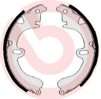 BREMBO S83506 Комлект тормозных накладок