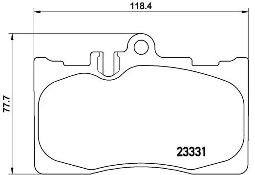 Brembo P83058 КОЛОДКИ ТОРМОЗНЫЕ P83058