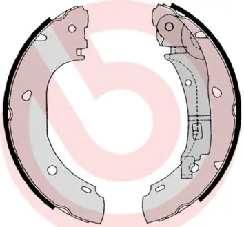 Brembo S23525 КОЛОДКИ ТОРМОЗНЫЕ К-Т PEUGEOT