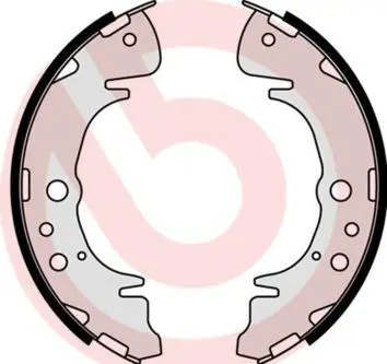 BREMBO S11503 Комлект тормозных накладок