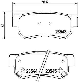 Brembo P30014 Колодки тормозные P30014