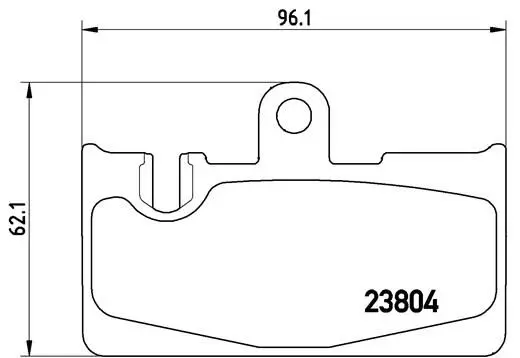 Brembo P83059 Колодки тормозные дисковые,