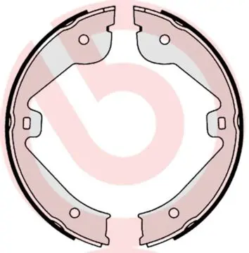 Brembo S85536 КОЛОДКИ ТОРМОЗНЫЕ БАРАБАННЫЕ