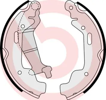 BREMBO S59516 Комлект тормозных накладок