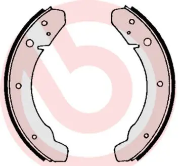 BREMBO S85501 Комлект тормозных накладок
