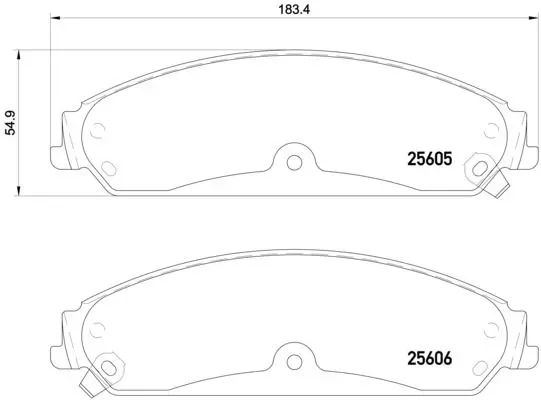 Brembo P23149 Колодки тормозные дисковые,