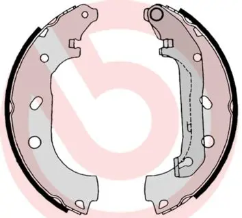 Brembo S24539 ( S 24 539 ) К-т бараб.