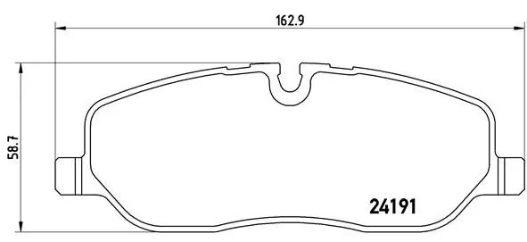 Brembo P44014 Колодки тормозные P44014