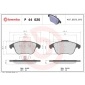 P44020X Brembo Колодки тормозные дисковые
