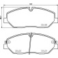 P30090 P30090 колодки дисковые