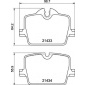 P06114 КОМПЛЕКТ ТОРМОЗНЫХ КОЛОДОК,