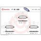 P56068 Колодки тормозные NISSAN