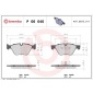 P06040X Колодки тормозные дисковые,