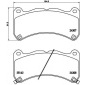 P83146 Brembo Комплект тормозных колодок