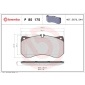 P85175 КОЛОДКИ ТОРМОЗНЫЕ ДИСКОВЫЕ