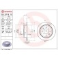 08571910 Диск тормозной задний BREMBO