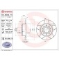 08950275 Brembo 08.9502.75 диск тормозной