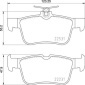 P24175 Колодки тормозные дисковые