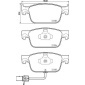P85153 Колодки тормозные AUDI A4 (8W2