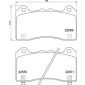 P24202 КОЛОДКИ ТОРМОЗНЫЕ ДИСКОВЫЕ
