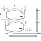 P61099 Brake Pad