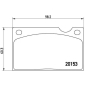 P86003 Brake Pad