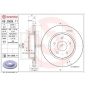 09C92911 BREMBO Диск тормозной задний