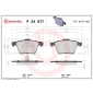 P24077 Brembo Колодки тормозные P24077