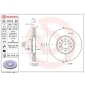 09701021 Brembo Диск тормозной Brembo Painted