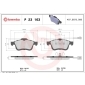 P23163 BREMBO Комплект тормозных колодок