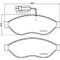 P23143 Brembo P23143 колодки дисковые