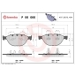 P06066 BREMBO КОЛОДКИ ТОРМОЗНЫЕ ДИСКОВЫЕ BMW