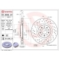 0993652X Brembo Диск тормозной передний