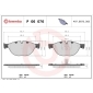 P06076 Brembo Колодки тормозные дисковые