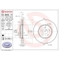 09866511 Brembo Диск тормозной передн FORD: