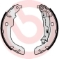 S61528 Brembo К-т бараб. тормоз. колодок