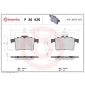 P36026 BREMBO Тормозные колодки задние