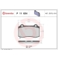 P11024 Brembo Колодки зад Dodge