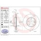 09B43641 BREMBO Диск тормозной передн,