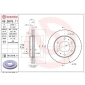 09D57611 BREMBO Диск тормозной передний FIAT