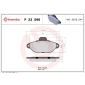 P23096 Brembo Колодки тормозные дисковые