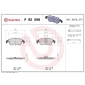 P85098 Brembo Колодки тормозные P85098