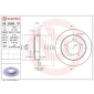 08526610 Brembo ДИСК ТОРМОЗНОЙ