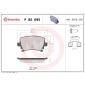 P85095 Brembo Колодки зад. AUDI A3 3.2 V6