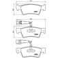 P85068 Brembo Колодки тормозные дисковые