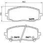 P30032 Brembo Колодки тормозные передние