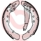 S85514 Brembo КОЛОДКИ ТОРМОЗНЫЕ К-Т VW
